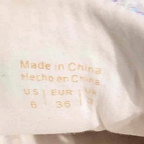 ALDO Etilivia Glitter Shoe Sneakers White size 6 - Picture 7 of 9